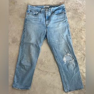 Levi’s wedgie straight leg jeans 30